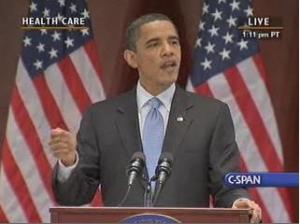 President Obama addresses the House
